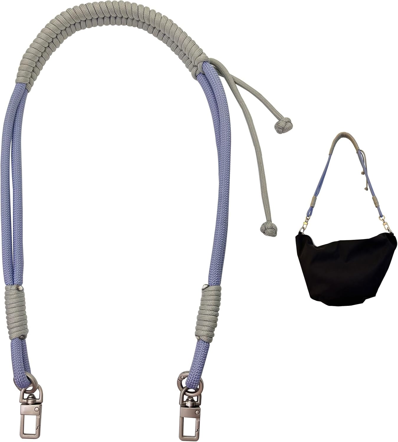 Braided Paracord Replacement Strap for Handbags