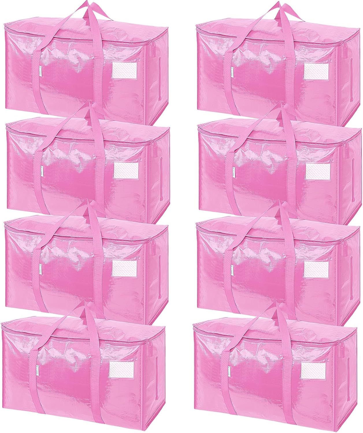Extra-Large Heavy-Duty Moving and Storage Bags, 6 Pack