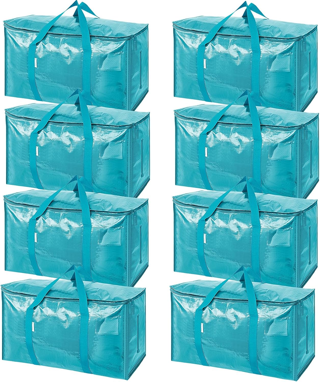 Extra-Large Heavy-Duty Moving and Storage Bags, 6 Pack