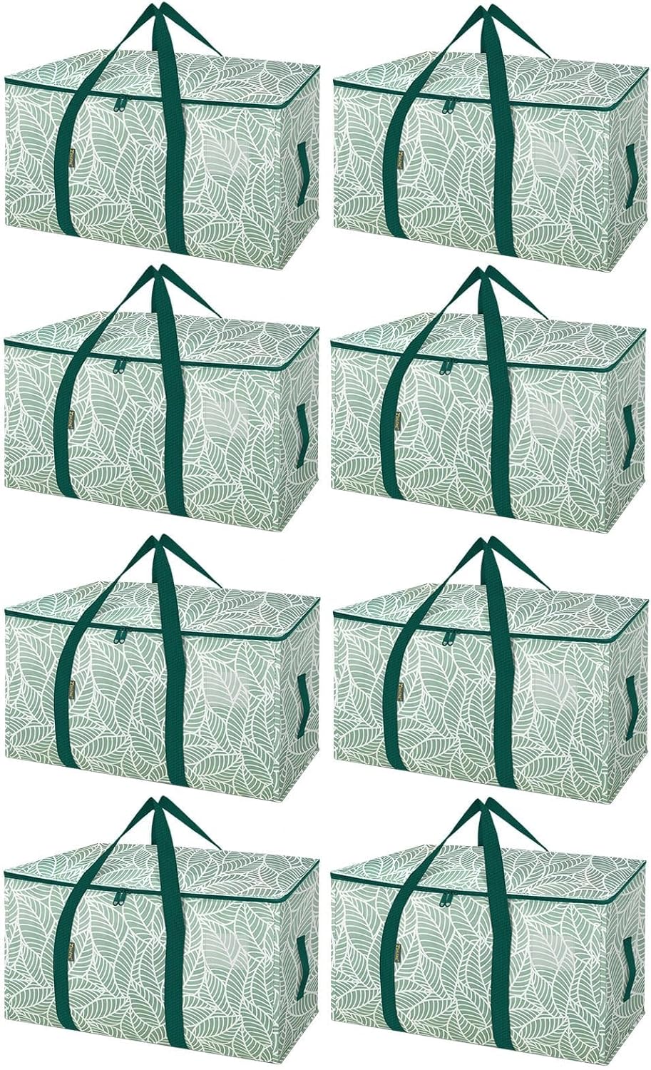 Oversized Moving Bags with Reinforced Handles, 8 Pack