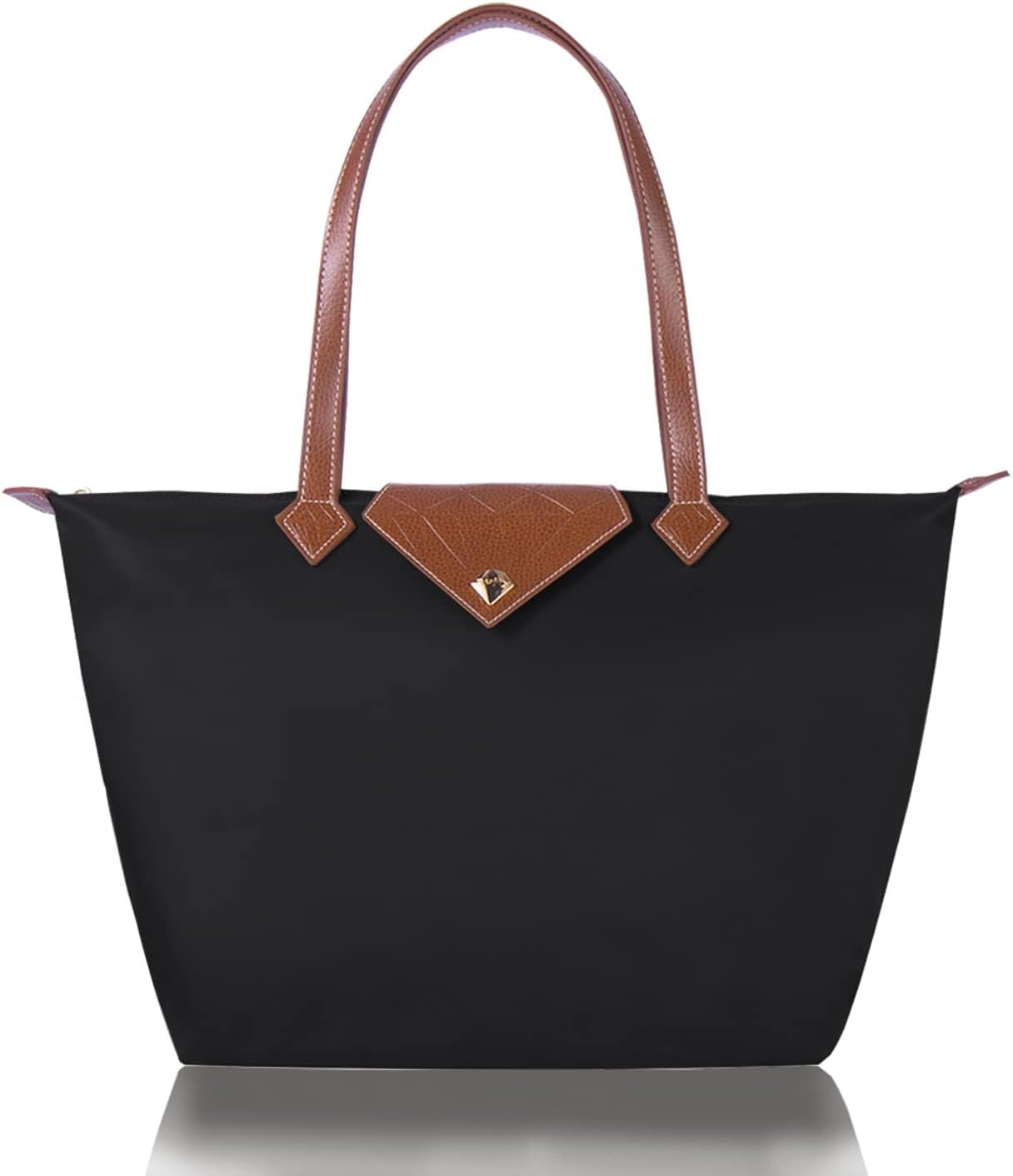 Waterproof Nylon Folding Tote for Work and Travel